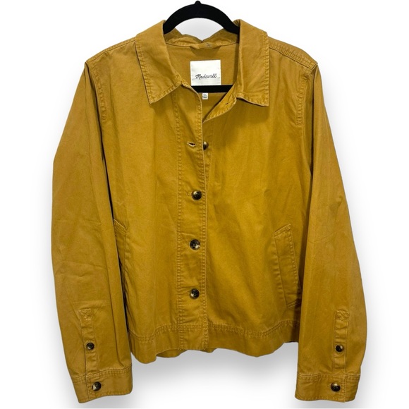 Madewell Mustard Yellow Jacket - Picture 2 of 7